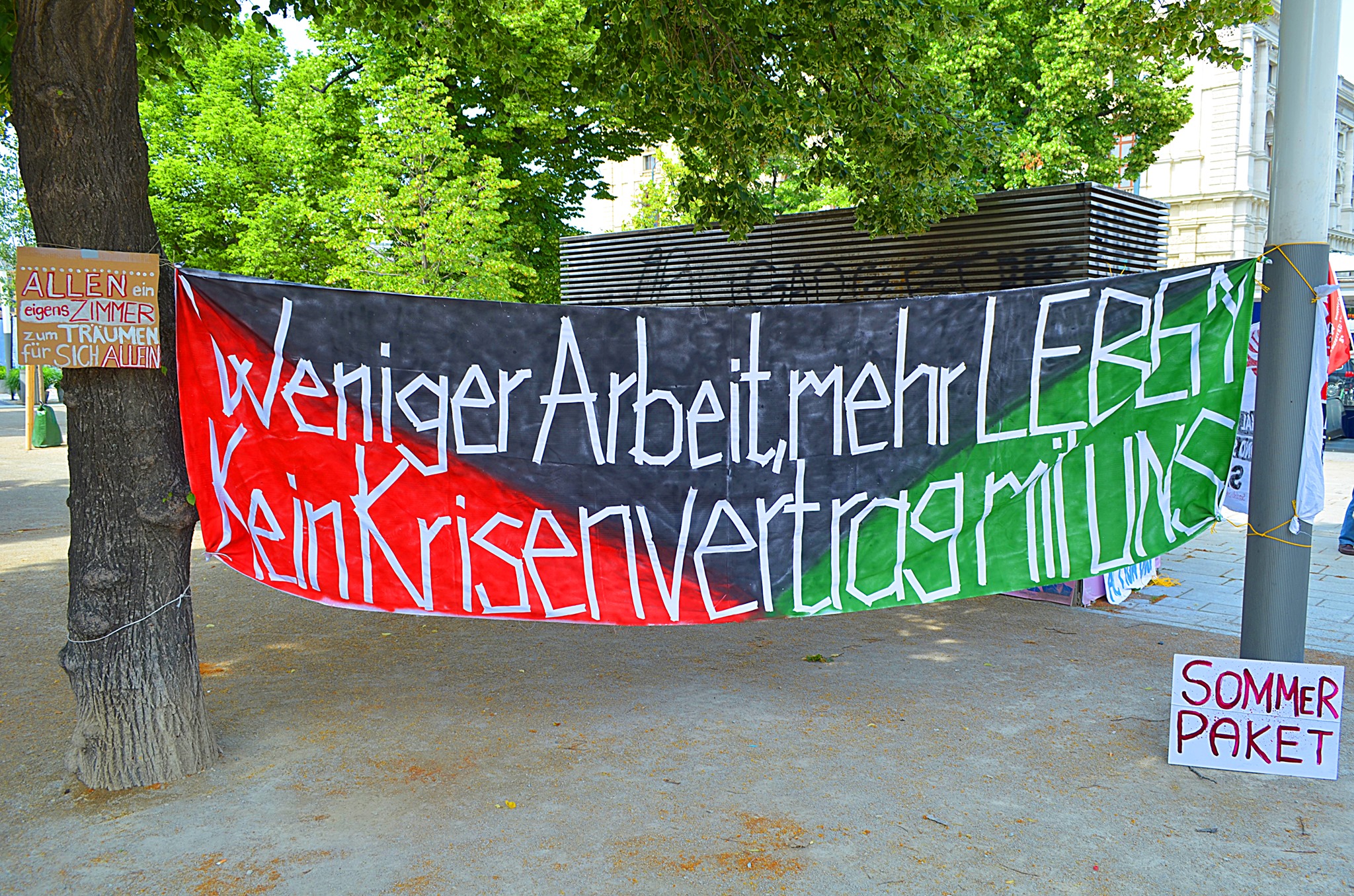 Unser Kundgebungsbericht: Mehr als nur einen Applaus wert…!